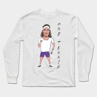 Stefanos Tsitsipas Pro Tennis Long Sleeve T-Shirt